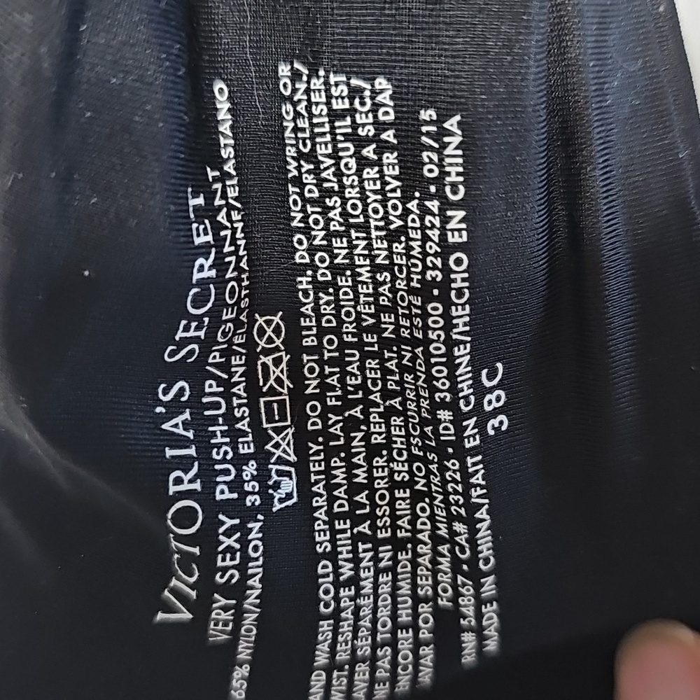 Victoria's Secret Racerback Snap Front Bra - Picture 2 of 5